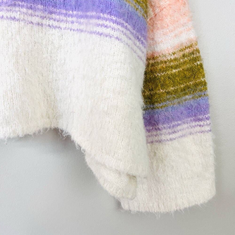 BDG Urban Outfitters Bailey Pink Brushed Knit Oversized Slouchy Y2K Sweater Med - Picture 5 of 9